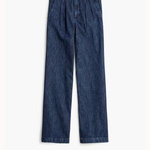 J. Crew Factory Straight-Leg Jeans in Dark Indigo